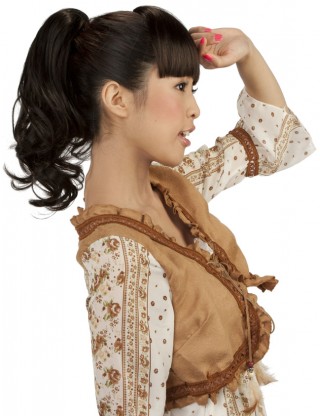 Wigs2you 馬尾 新款綁式馬尾 長卷髪蓬松 自然爪夾式短卷馬尾逼真WS-5006-SB